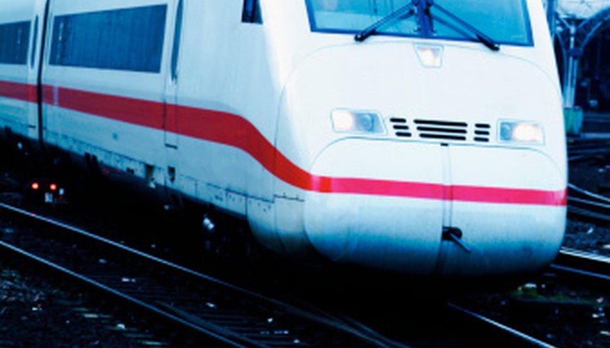 Photo Credit: Medioimages/Photodisc/Photodisc/Getty Images Linear motors are used to power trains.