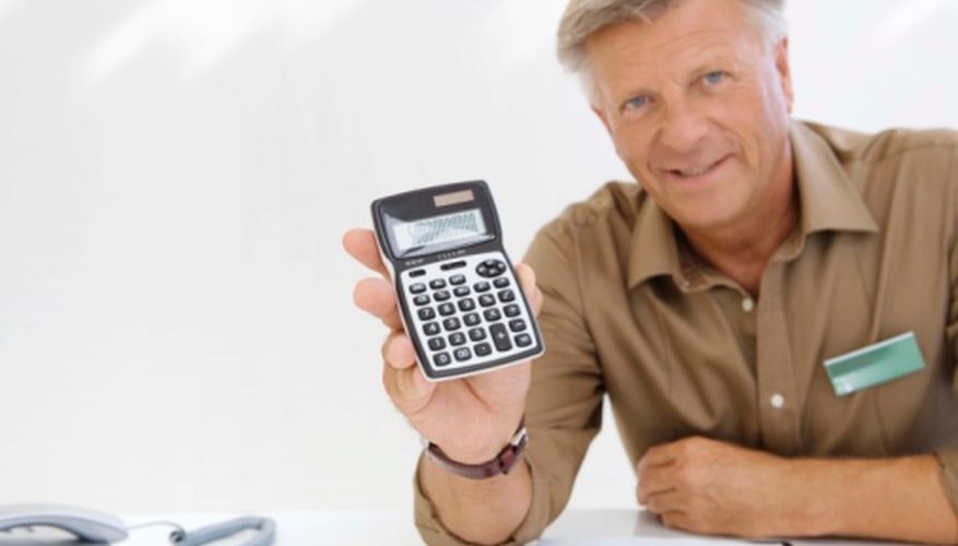 A calculator and good data are all you need to calculate growth percentage.