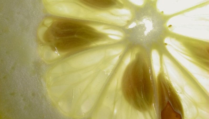 Photo Credit: NA/Photos.com/Getty Images Lemons are not only good for lemonade, but also for dissolving paper.