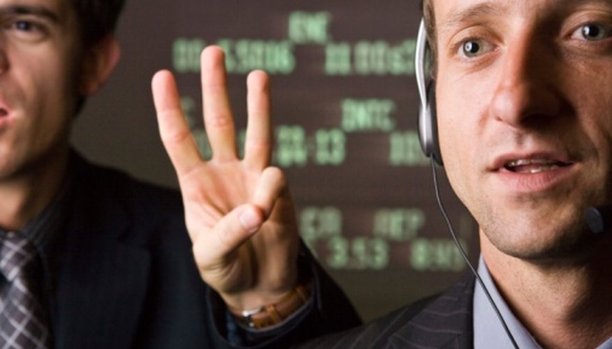 Floor brokers trade stocks on behalf of their clients on the floor of major stock exchanges.