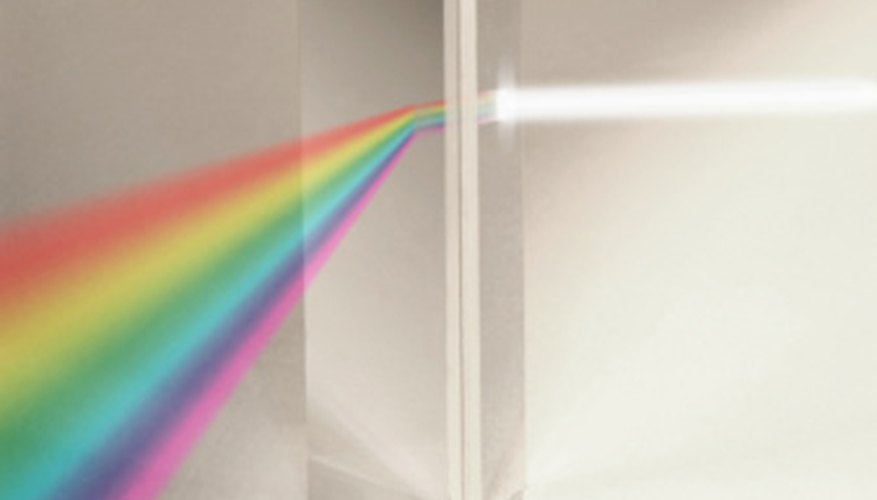 Photo Credit: Thinkstock/Comstock/Getty Images Allow children to play with prisms to understand light refraction or try a simple experiment.