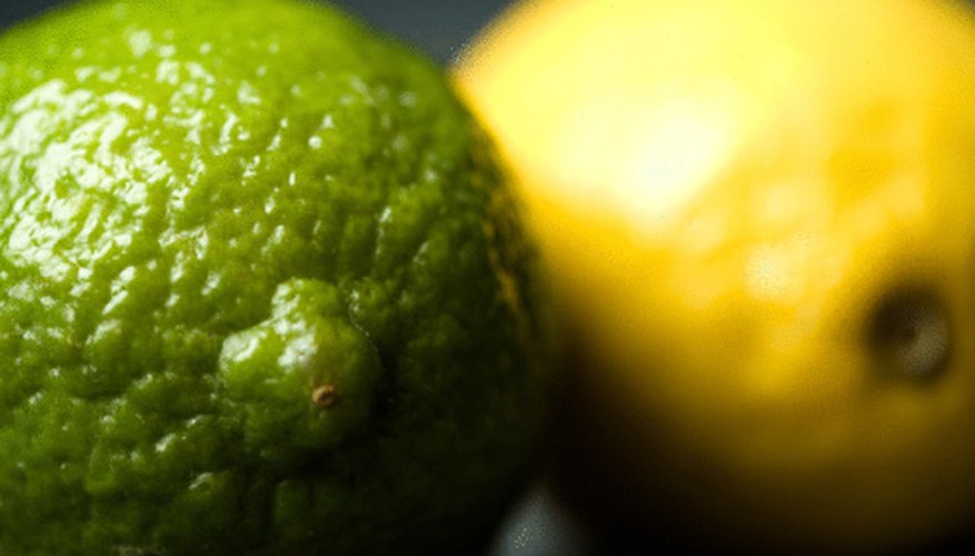 Photo Credit: Jupiterimages/Photos.com/Getty Images The sour taste comes from the acid in certain foods, like citrus.