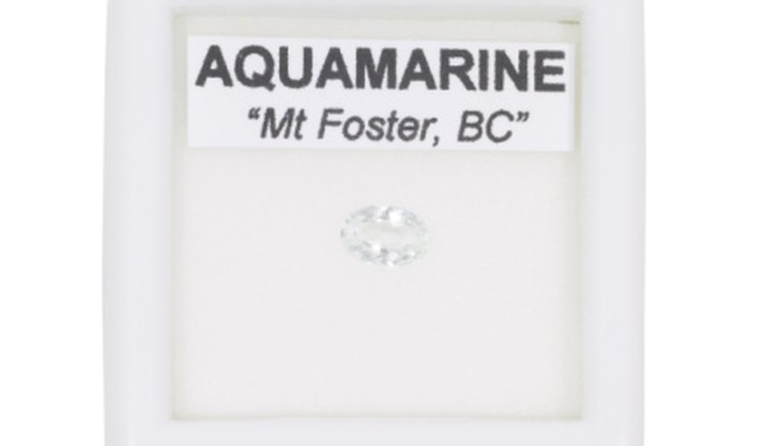 Photo Credit: Hemera Technologies/PhotoObjects.net/Getty Images An aquamarine's value depends on many factors.