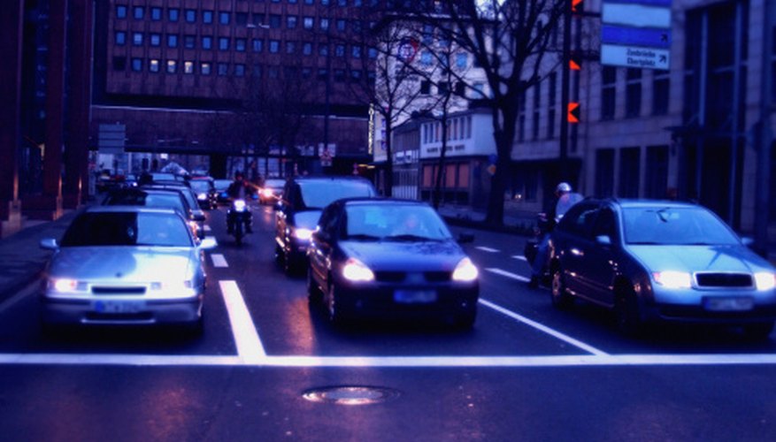 Photo Credit: Medioimages/Photodisc/Photodisc/Getty Images Statisticians use queueing theory to describe and analyze traffic.
