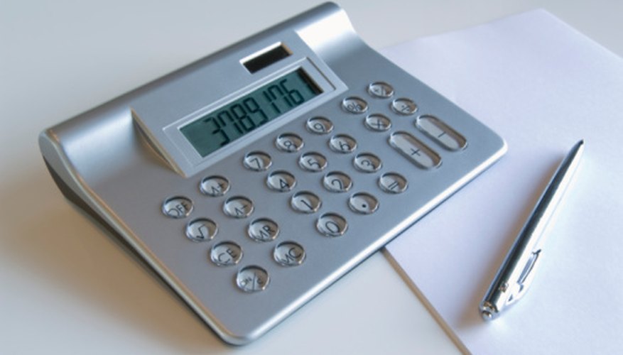 Photo Credit: Jupiterimages/Pixland/Getty Images A calculator may make it quicker to determine the percentage of change.