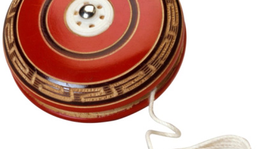 Photo Credit: Ablestock.com/AbleStock.com/Getty Images When you hold a yo-yo in your hand, it has potential energy.