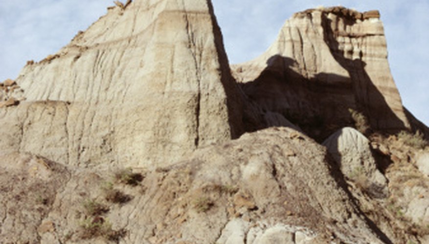 Photo Credit: Jupiterimages/liquidlibrary/Getty Images Badlands in sedimentary formations are fairly transient landforms.