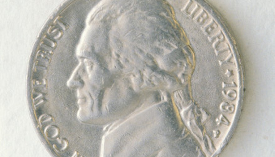 Photo Credit: Comstock/Comstock/Getty Images Nickel is an example of a ferromagnetic material.