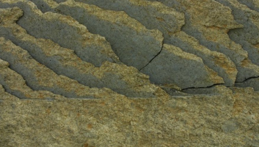 Photo Credit: Jupiterimages/Photos.com/Getty Images A close-up of shale layers.