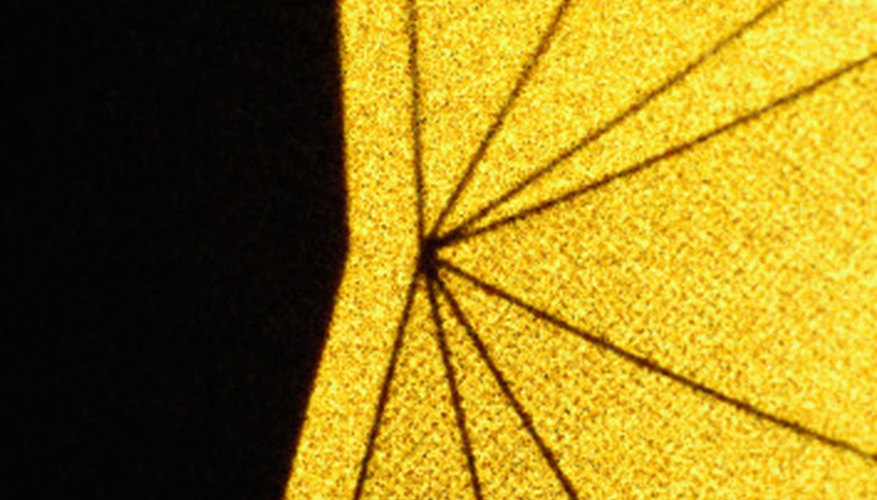 Photo Credit: Ryan McVay/Photodisc/Getty Images The black space is creating an obtuse angle.
