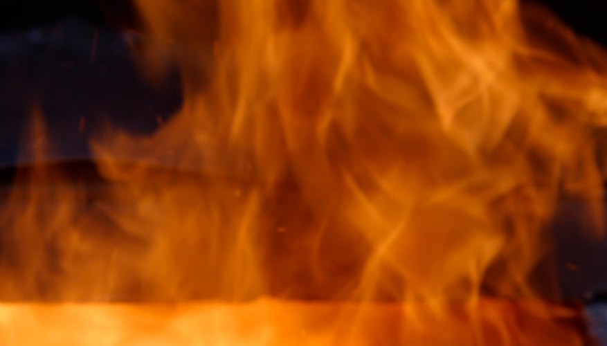 Photo Credit: Hemera Technologies/AbleStock.com/Getty Images A fire is a type of combustion known as rapid combustion.