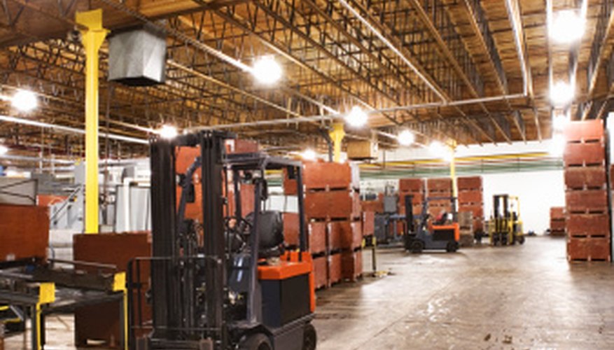 Photo Credit: Thinkstock Images/Comstock/Getty Images Heat exchangers maintain temperatures in factories.