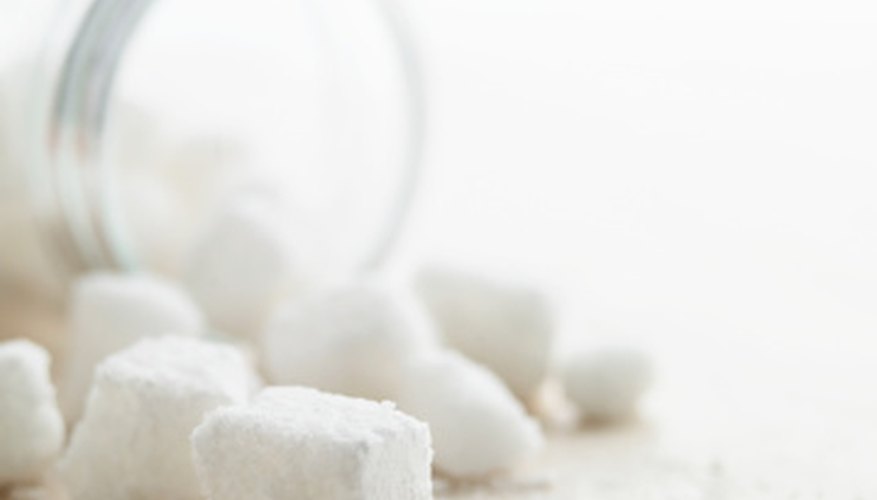 Photo Credit: Lauren Burke/Lifesize/Getty Images Sugar can react with different chemicals, sometimes producing spectacular results.
