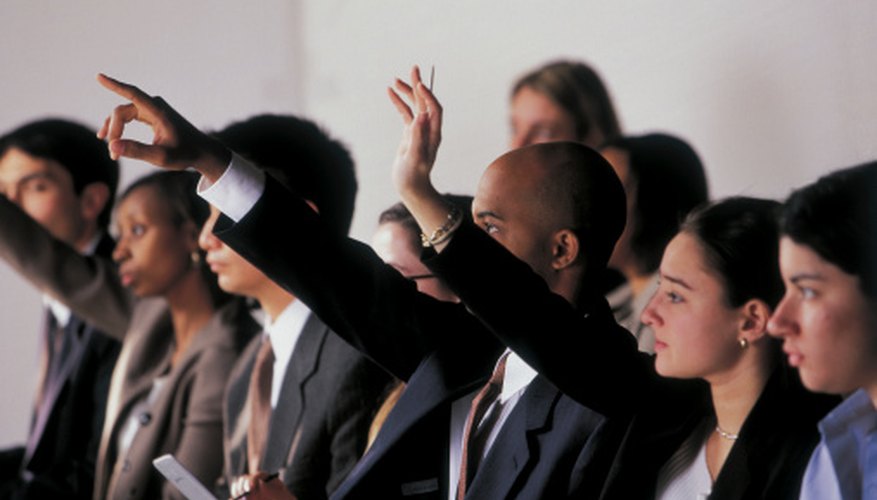 Photo Credit: Comstock/Comstock/Getty Images Pay attention to -- and ask questions about -- verbal and nonverbal cues, such as a note of sarcasm, inflections and a raised eyebrow or a dismissive shake of the head.