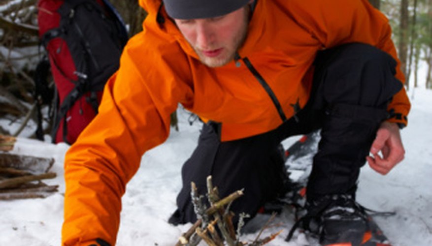 Photo Credit: Jupiterimages/Photos.com/Getty Images Fire starting can be a life-saving skill in the wilderness.