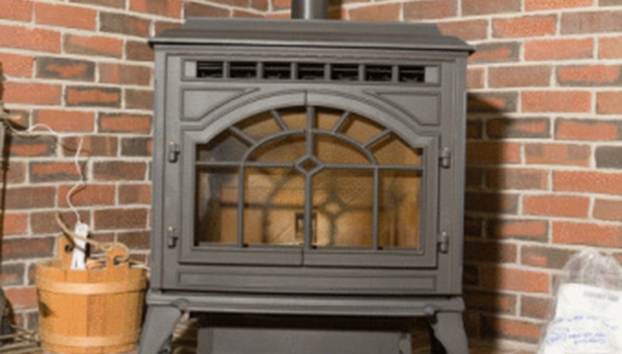 remove rust from cast iron wood stove