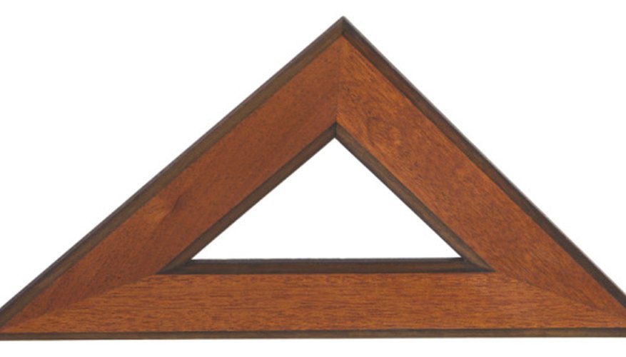 Photo Credit: Hemera Technologies/PhotoObjects.net/Getty Images Memorize the characteristics of triangles in order to master finding angle measurements.