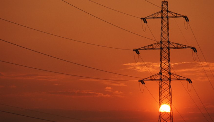 Photo Credit: John Foxx/Stockbyte/Getty Images Power company linemen must have a thorough understanding of electrical distribution.