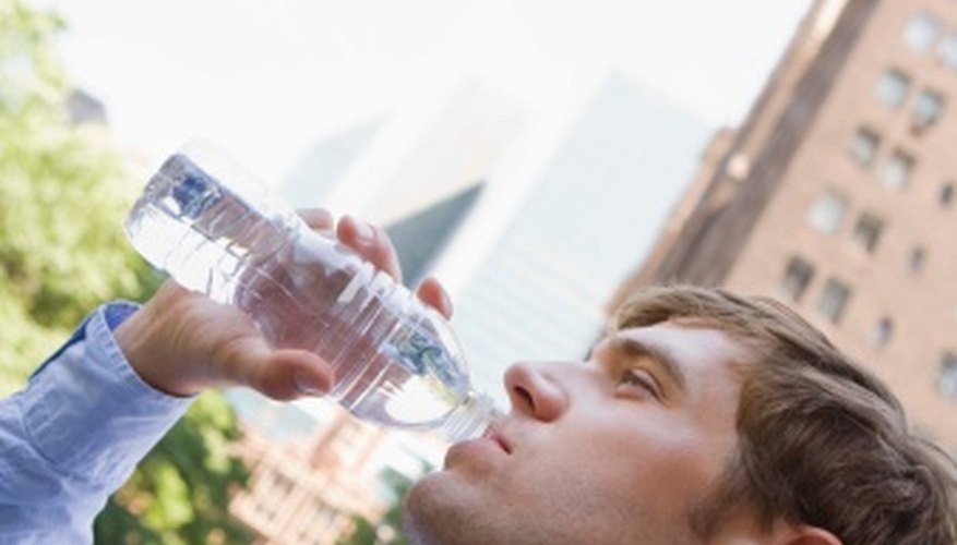 Photo Credit: Jupiterimages/Comstock/Getty Images Cool water brings relief to applicants waiting in long lines at job fairs.