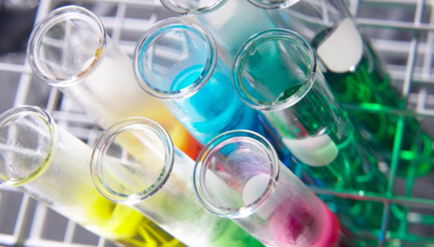 Photo Credit: Hemera Technologies/AbleStock.com/Getty Images Perform a completeness of precipitation test in qualitative analysis.