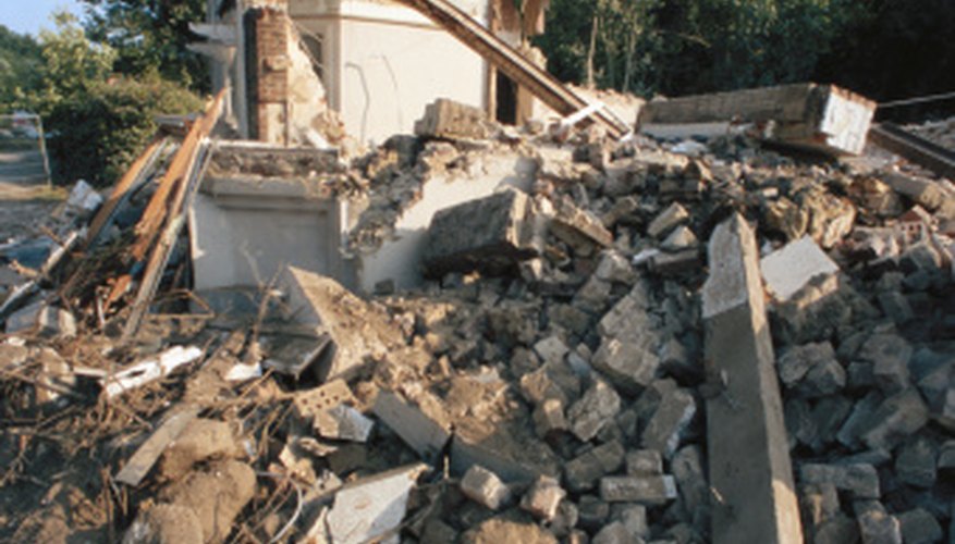 Photo Credit: David De Lossy/Photodisc/Getty Images Earthquakes can cause serious damage to structures above ground.