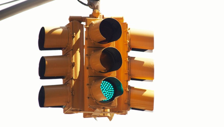 Photo Credit: Ryan McVay/Stockbyte/Getty Images The human eye is most sensitive to green light.