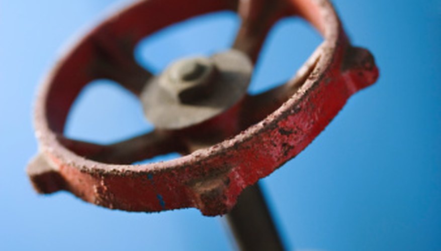 Photo Credit: Thinkstock/Comstock/Getty Images An orifice will increase the fluid velocity in a pipe line.