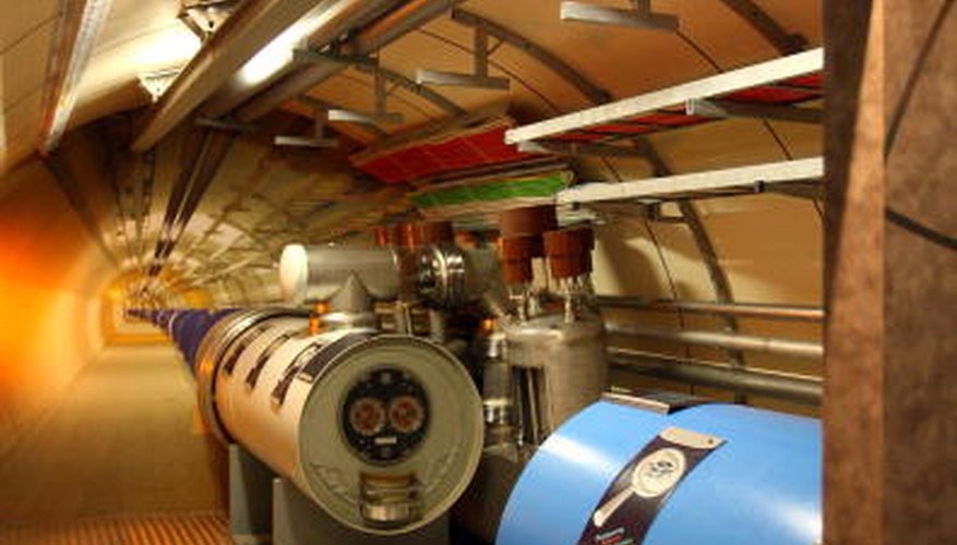 Photo Credit: Johannes Simon/Getty Images News/Getty Images The Large Hadron Collider (LHC) operated by the European Organization for Nuclear Research (CERN) is helping scientists study subatomic particles.