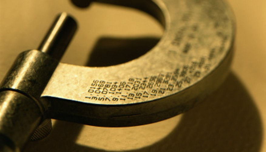 How To Measure A Steel Pipe Sciencing You Will Need An Outside Micrometer To Measure The Dimension Of A Pipe
