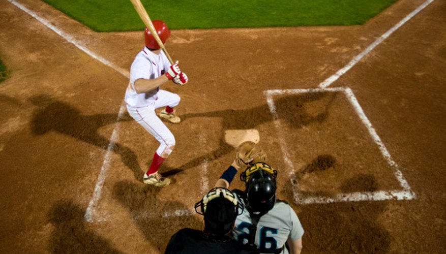 Photo Credit: Donald Miralle/Lifesize/Getty Images A player's batting average compares the number of hits to the number of at-bats during a specified time period.