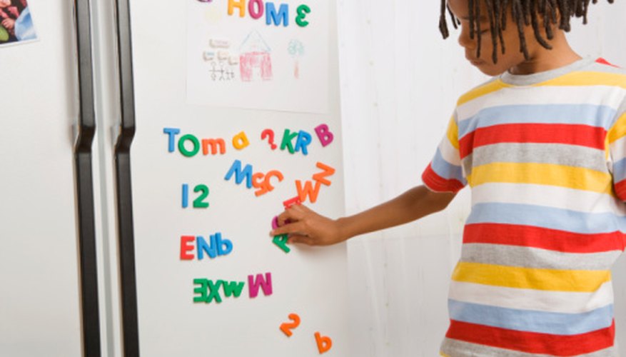 Photo Credit: Jupiterimages/Creatas/Getty Images Magnets are a familiar sight in many homes.