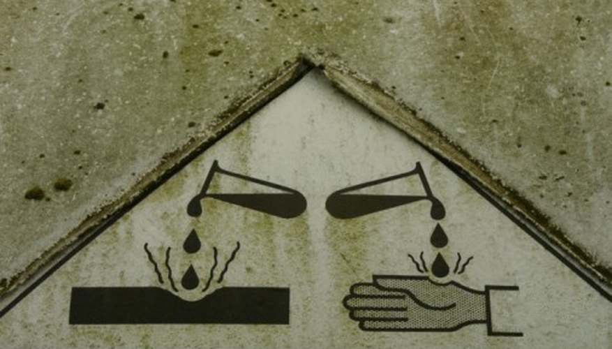Photo Credit: Jupiterimages/Photos.com/Getty Images Indicators can help determine the relative acidity of a substance.