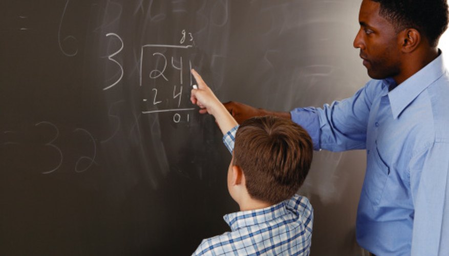 Photo Credit: Comstock/Comstock/Getty Images The fraction bar tells you to divide the numerator by the denominator to get a decimal number.