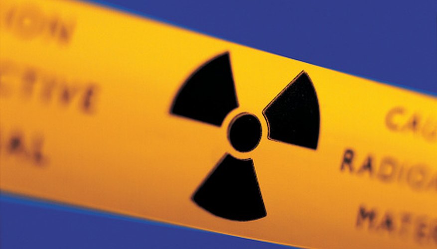 Photo Credit: Stockbyte/Stockbyte/Getty Images Radioactive decay may be measured in curies.