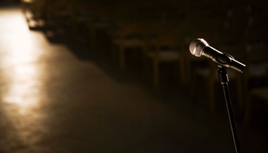 Photo Credit: Jupiterimages/Goodshoot/Getty Images Proper acoustics play an important role in many events.