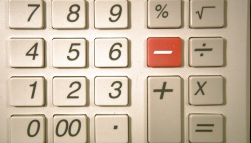 Photo Credit: Jupiterimages/Photos.com/Getty Images The button in the upper-right corner of this calculator is the square root button.