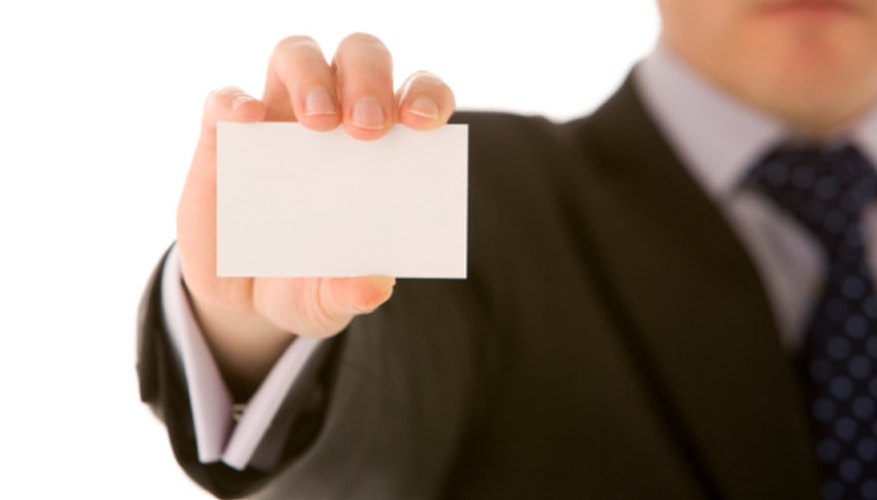 Unas tarjetas de presentación originales pueden ser un proyecto de marketing creativo.