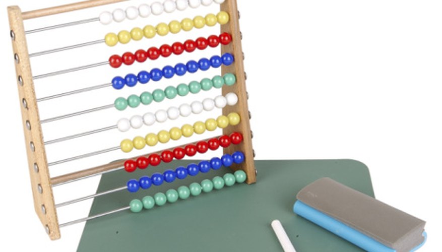 Photo Credit: Hemera Technologies/PhotoObjects.net/Getty Images An abacus can take a variety of shapes and colors, but the function remains the same.