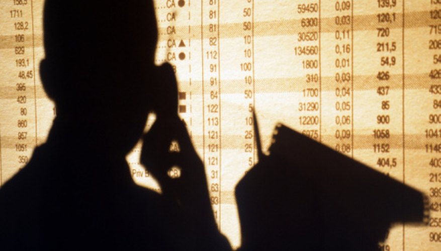 Photo Credit: Goodshoot/Goodshoot/Getty Images This is a man analyzing statistical data.
