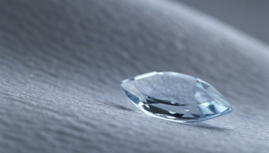 Photo Credit: Ryan McVay/Photodisc/Getty Images Most blue topaz is irradiated to look that way.