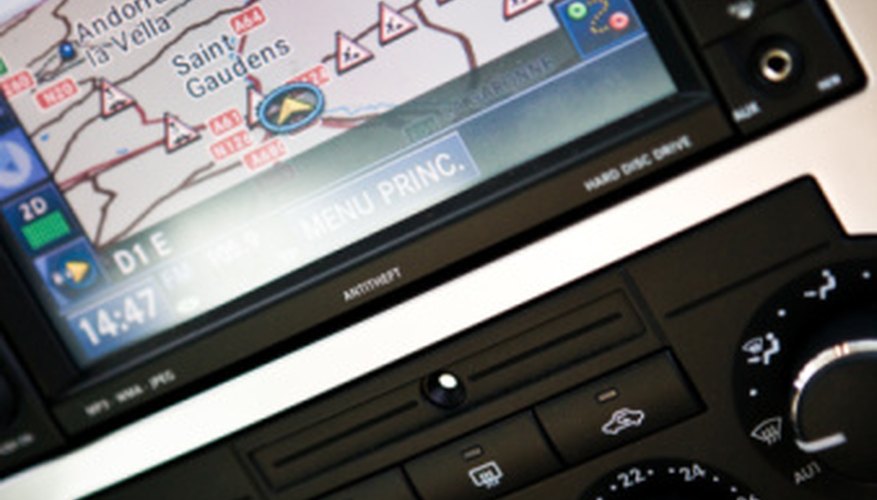 Photo Credit: Jupiterimages/Photos.com/Getty Images GPS systems use polynomials to determine specific locations.