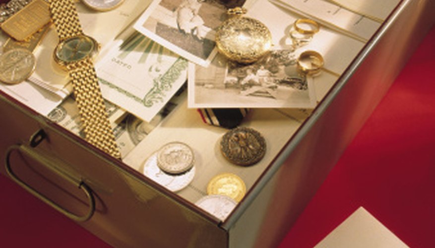 Old safe deposit boxes and drawers can contain lucrative surprises.