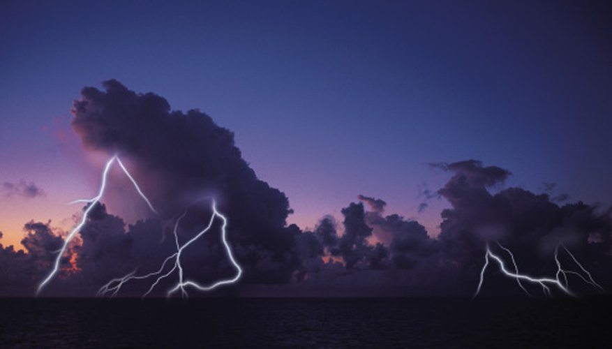 Photo Credit: Comstock/Comstock/Getty Images Most severe weather occurs within cold fronts.
