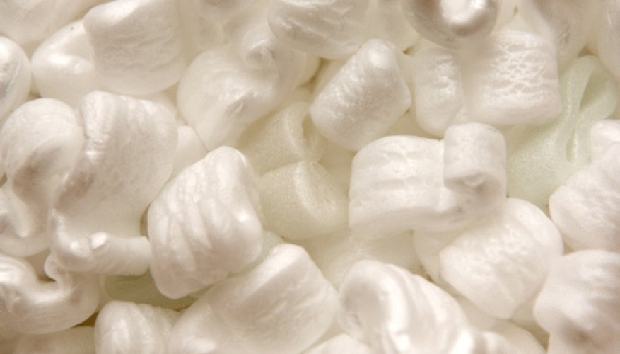 Photo Credit: Jupiterimages/Photos.com/Getty Images Styrofoam packing peanuts