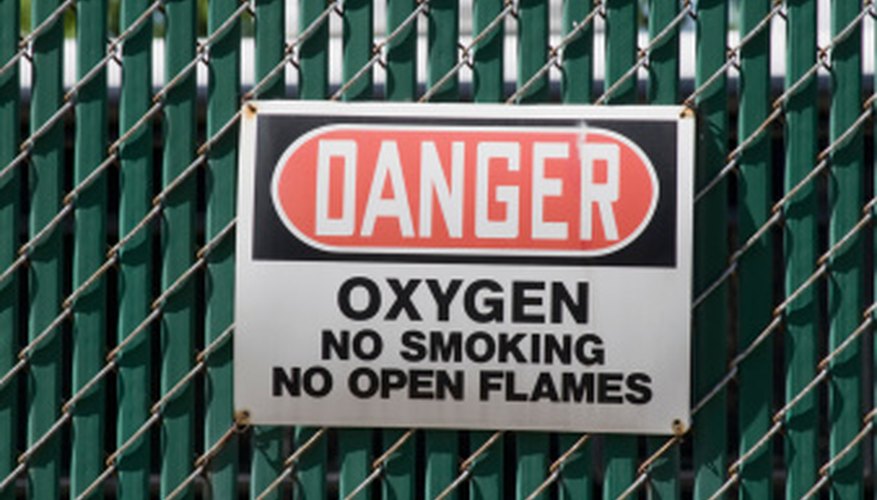 Photo Credit: Thinkstock Images/Comstock/Getty Images Oxygen is essential for combustion despite not being flammable itself.