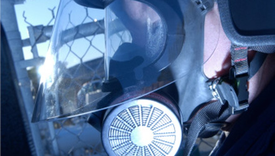 Photo Credit: Thinkstock/Comstock/Getty Images Soda lime is used in gas masks and rebreathers.