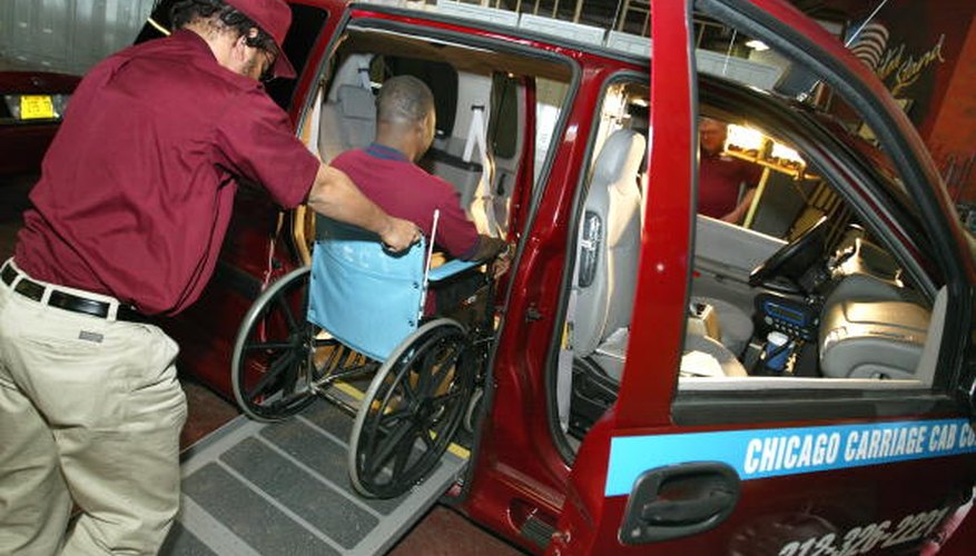Photo Credit: Tim Boyle/Getty Images News/Getty Images Wheelchair ramp