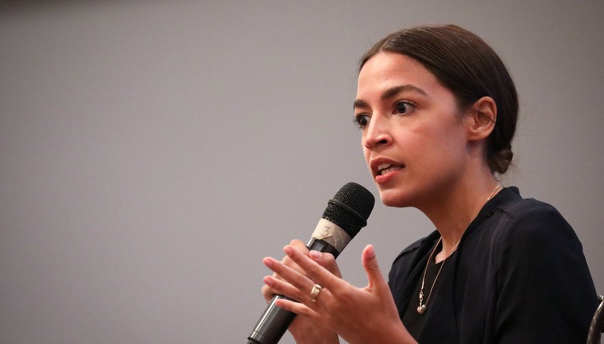 Photo Credit: Drew Angerer/Getty Images News/GettyImages Congresswoman Alexandria Ocasio-Cortez supports the Green New Deal.