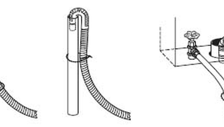 Secure The Drain Hose With A Strap Secure The Drain Hose With A Strap