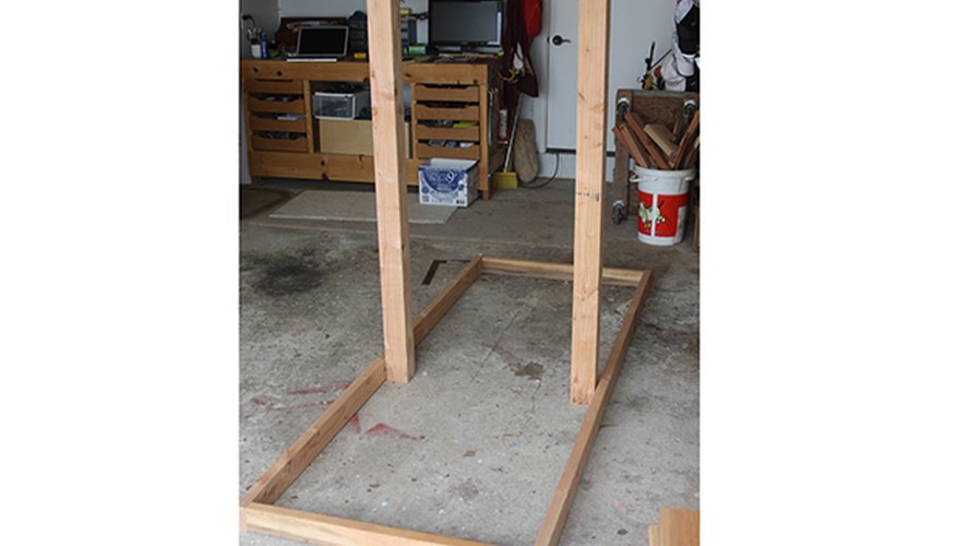 Catapult Base. Note the position of the 2X4s Catapult Base. Note the position of the 2X4s